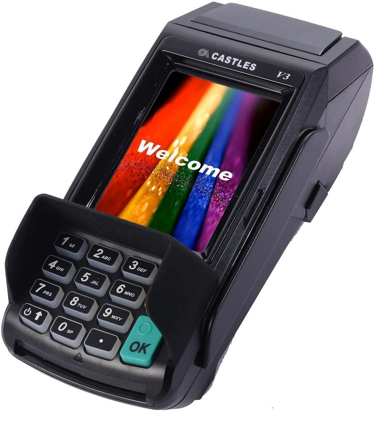 Мобильный POS-терминал Castles VEGA 3000M2 Wifi, 2,4”TFT Color screen contactless